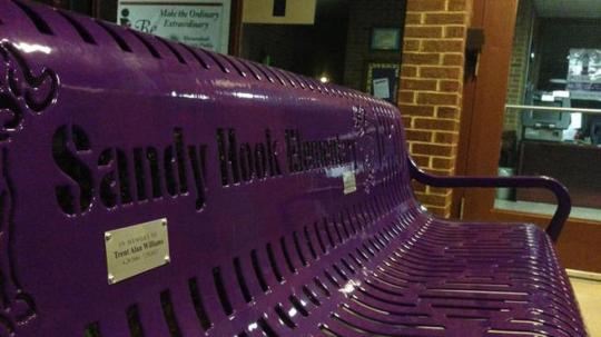 Sandy+Hook+Elementary+School+Bench+Strasburg+Virginia